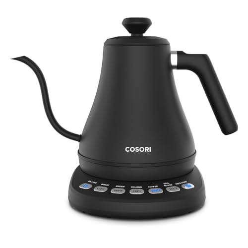 Cosori Gooseneck Electric Kettle with Temperature Control, 0.8L, 5 Presets
