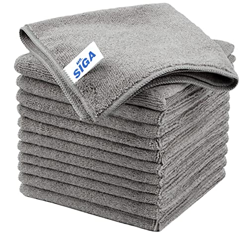 MR.SIGA Microfiber Cleaning Cloth Pack of 12